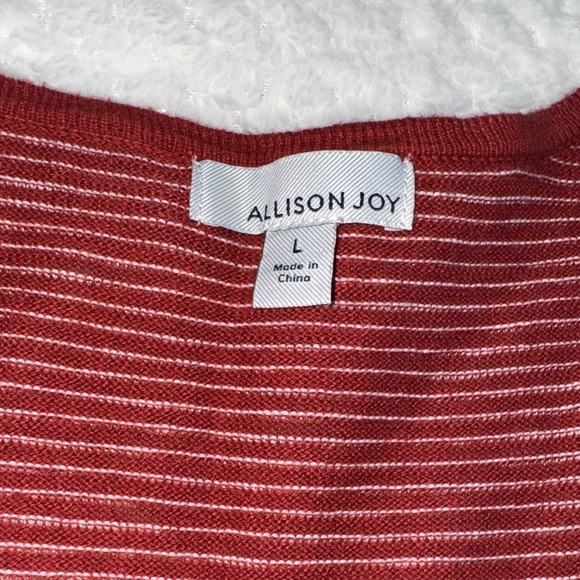 🧡 Women’s Evereve Allison Joy Open Front Cardigan – Size L - Picture 6 of 13